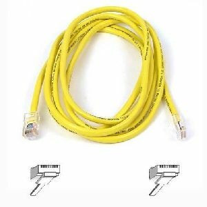 Belkin RJ45 Category 6 Snagless Patch Cable - 75 ft Category 6 Network Cable - First End: 1 x RJ-45 - Male - Second End: 1 x RJ-45 - Male - Patch Cable - Yellow - 1 Each
