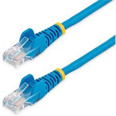 StarTech.com Cat. 5E UTP Patch Cable - 12 ft Category 5e Network Cable - First End: 1 x RJ-45 - Male - Second End: 1 x RJ-45 - Male - Patch Cable - Blue - 1 Each