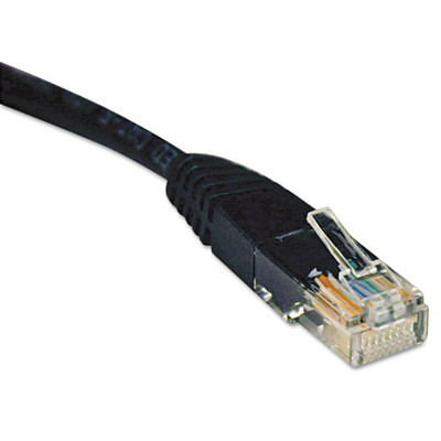 Cat5e 350mhz Molded Patch Cable, Rj45 (m/m), 25 Ft., Black Cat5e 350mhz Molded Patch Cable, Rj45 (m/m), 25 Ft., Black
