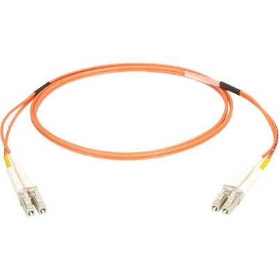 Black Box Fiber Optic Duplex Patch Network Cable - 6.50 ft Fiber Optic Network Cable for Network Device - First End: 2 x LC Network - Male - Second End: 2 x LC Network - Male - Patch Cable - OFNR - 50/125 &micro;m - Orange - 1 Each
