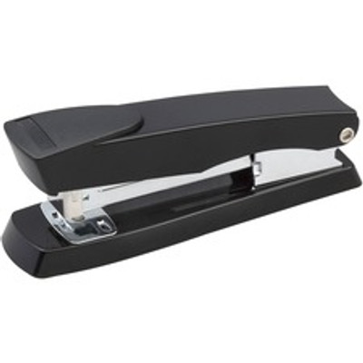 Bostitch PowerCrown Compact Premium Stapler - Staples Upto 30 Sheet of 20lb Paper - Holds Upto 105 Staple - Half Strip - Staple Size: 0.25" - 2.63" Throat Depth - Black - Rubber, Metal - 1 Each