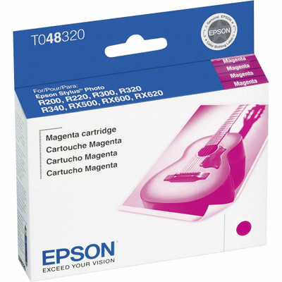 Epson T0483 Original Inkjet Ink Cartridge - Magenta - 1 Each - Inkjet - Magenta - 1 Each