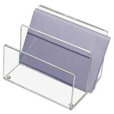 Kantek Mini Sorter - 4" Height x 4.12" Width x 6.25" Depth - Desktop - Clear - Acrylic - 1 Each