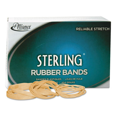 Sterling Rubber Bands, Size 30, 0.03" Gauge, Crepe, 1 Lb Box, 1,500/box Sterling Rubber Bands, Size 30, 0.03" Gauge, Crepe, 1 Lb Box, 1,500/box