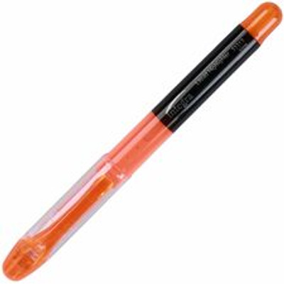 Integra Liquid Highlighters - Chisel Marker Point - Fluorescent Orange Ink - 1 Dozen