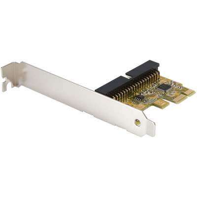 StarTech.com 1-Port PCI Express IDE Controller Adapter Card - Ultra ATA/133 (ATA-7) - PCI Express x1 - Plug-in Card - 1 Total IDE Port(s) - PC - TAA Compliant