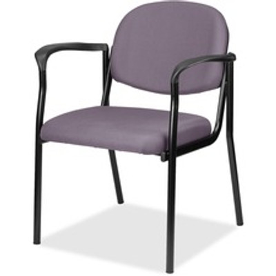Eurotech dakota with Arms - Violet Seat Color - Fabric Seat Material - Violet Back Color - Fabric Back Material - Four-legged Base - 1 Each