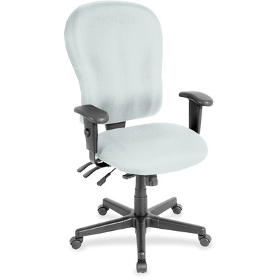 Eurotech 4x4xl High Back Task Chair - Breezy Seat Color - Vinyl Seat Material - Breezy Back Color - Vinyl Back Material - High Back - 5-star Base - Castillo Breezy - Armrest - 1 Each