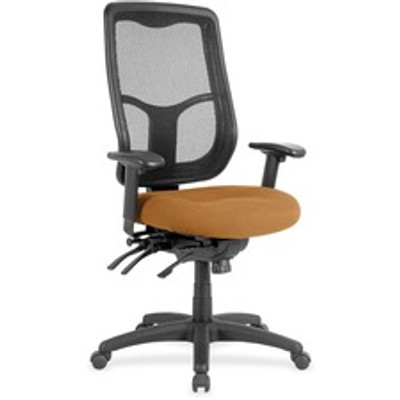 Eurotech Executive Chair - Fabric Seat Material - High Back - Dillon Fiesta - Vinyl - 1 Each
