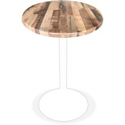 Holland Bar Stools Utility Table Top - Round Top - 36" Table Top Diameter - Rustic - 2 / Carton