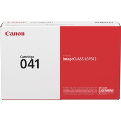 Canon 041 Original Standard Yield Laser Toner Cartridge - Black - 1 Each - 10000 Pages