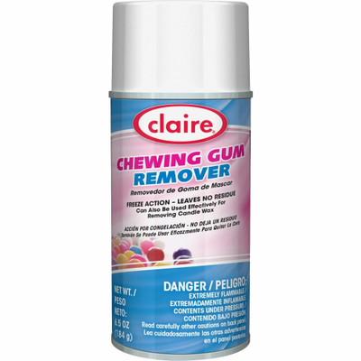 Claire Chewing Gum Remover - 6.5 fl oz (0.2 quart) - Cherry Scent - Residue-free, Non-staining, Chemical-free, CFC-free Can - 1 Each