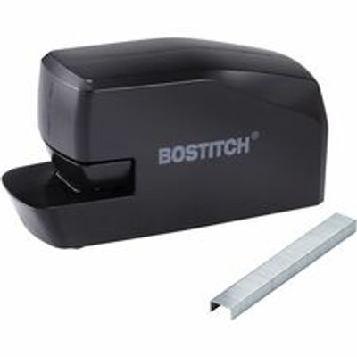 Bostitch 20-sheet Electric Stapler - Staples Upto 20 Sheet - Holds Upto 105 Staple - Half Strip - 4 x AA - Black - 1 Each