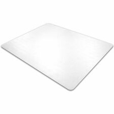 Floortex Evolutionmat Hard Floor Rectangular Chairmat - Hard Floor - 60" Length x 48" Width x 0.075" Depth x 0.080" Thickness - Rectangular - Clear - 1 Each