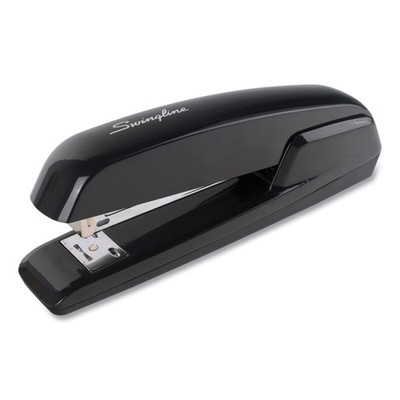 Durable Full Strip Desk Stapler, 20-sheet Capacity, Black