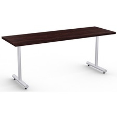 Special-T Kingston Training Table - x 72" Width x 24" Depth - Espresso Table Top - 1 Each