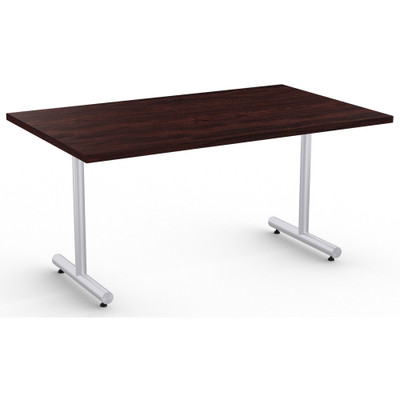 Special-T Kingston Training Table - x 60" Width x 30" Depth - Espresso Table Top - 1 Each