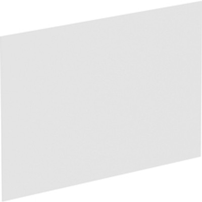 Lorell Adaptable Panel Divider - 24" Width x 2" Height x 37" Depth - Aluminum, Acrylic - Frosted - 1 Each