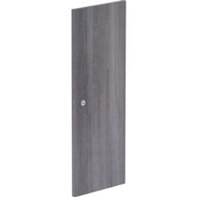 Lorell Cubby Storage Long Locker Door - Long x 11.75" Width x 0.75" Depth x 31.13" Height - Charcoal - 1 Each