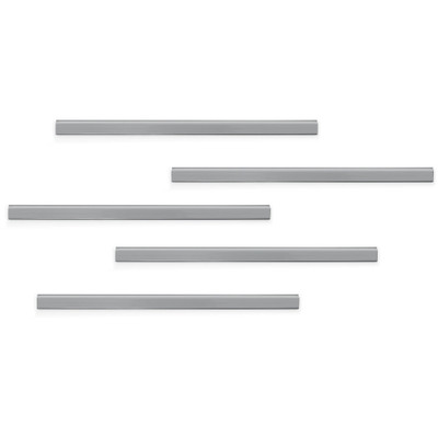 DURABLE DURAFIX Rail - Silver - 5 Each