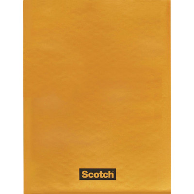 Scotch Bubble Mailers - Bubble - #3 - 8 1/2" Width x 14 1/2" Length - Self-adhesive Seal - Tan - Kraft Paper - 100 / Carton