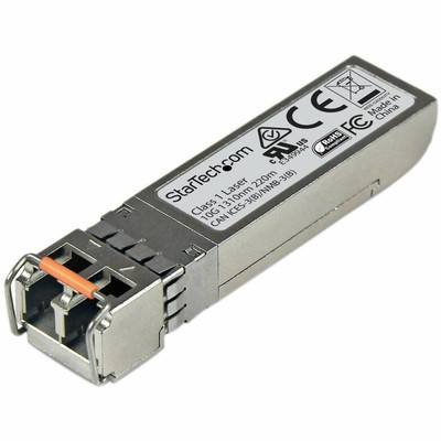 StarTech.com Juniper SFPP-10GE-LRM Compatible SFP+ Transceiver Module - 10GBase-LRM - For Optical Network, Data Networking - 1 x LC Duplex 10GBase-LRM Network - Optical Fiber - Multi-mode - 10 Gigabit Ethernet - 10GBase-LRM - Hot-swappable - 1 Each