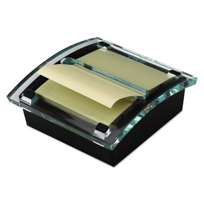 Clear Top Pop-up Note Dispenser, For 3 X 3 Pads, Black, Includes 50-sheet Pad Of Canary Yellow Pop-up Pad Clear Top Pop-up Note Dispenser, For 3 X 3 Pads, Black, Includes 50-sheet Pad Of Canary Yellow Pop-up Pad