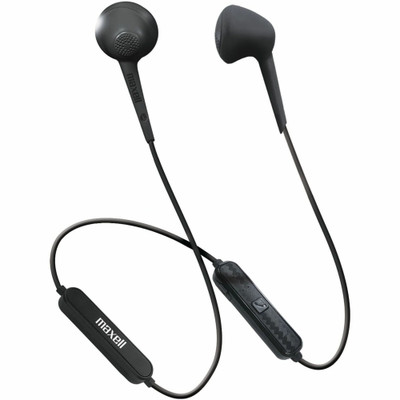 Maxell Jelleez JBT-BLK Earset - Wireless - Bluetooth - Earbud - Black