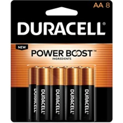 Duracell Coppertop Alkaline AA Battery 8-Packs - For Multipurpose - AA - 1.5 V DC - 8/Pack - 48 / Carton