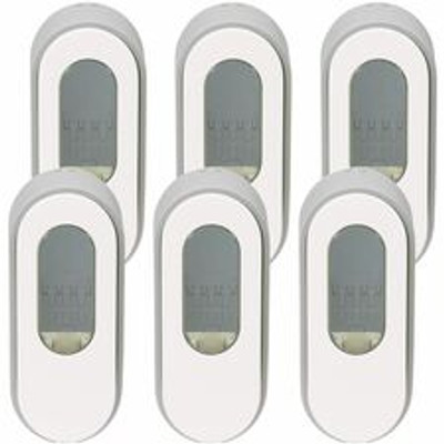 Rubbermaid Commercial 18" Microfiber Finish Mop - 5.5" Width x 18" Length - MicroFiber - 6 / Carton