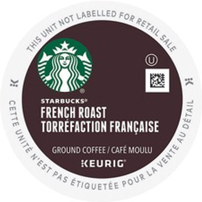 Starbucks K-Cup French Roast Coffee - Dark - K-Cup - French Roast - 24 / Box