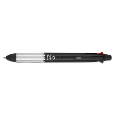 Dr. Grip 4 + 1 Multi-color Ballpoint Pen/pencil, Retractable, 0.7 Mm Pen/0.5mm Pencil, Black/blue/green/red Ink, Black Barrel