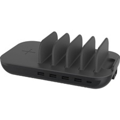 Kantek Charging Station/Wireless Charging Pad - Input connectors: USB - 1 Each