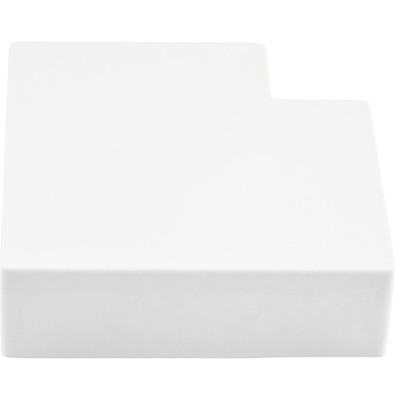 StarTech.com 20 - Lateral Elbow Connectors - Elbow - White - 2.90" Length - Acrylonitrile Butadiene Styrene (ABS) - 20 Pack - TAA Compliant