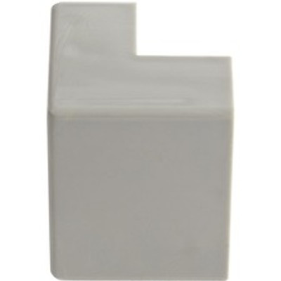 StarTech.com 20 Pack Cable Raceway Outside Corner Connectors for CBMWD3816 - Cable Raceway Outside Elbow Connector - Gray - 1.30" Length - Acrylonitrile Butadiene Styrene (ABS) - 20 / Pack - TAA Compliant