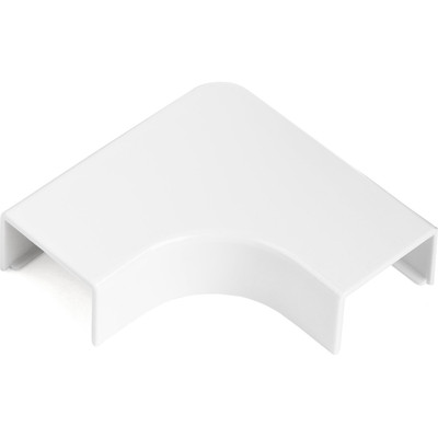 StarTech.com 20 Pack Cable Raceway L Connector for CBMWWD1911 - Cable Raceway Lateral Elbow Connector - White - 1.80" Length - Acrylonitrile Butadiene Styrene (ABS) - 20 / Pack - TAA Compliant