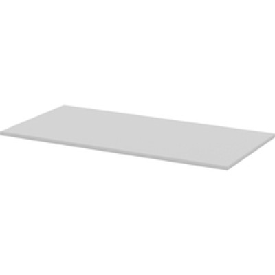 Lorell Training Tabletop - Gray Rectangle Top - 60" Table Top Length x 30" Table Top Width x 1" Table Top Thickness - Assembly Required - Particleboard, Melamine Top Material - 1 Each