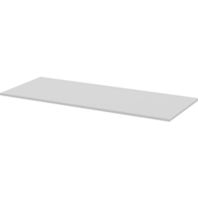 Lorell Training Tabletop - Gray Rectangle Top - 72" Table Top Length x 30" Table Top Width x 1" Table Top Thickness - Assembly Required - Particleboard, Melamine Top Material - 1 Each