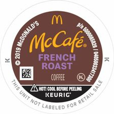 McCaf&eacute;&reg; K-Cup French Roast Coffee - Compatible with Keurig Brewer - Dark/Bold - K-Cup - 24 / Box