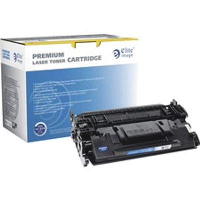 Elite Image Remanufactured Laser Toner Cartridge 26X - Black - 1 Each - 12000 Pages