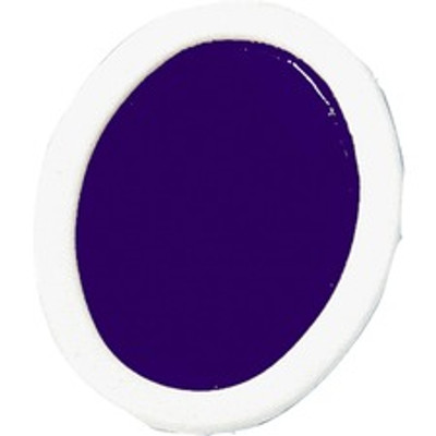 Prang Oval-Pan Watercolors Refill - Blue Violet - 1 Dozen