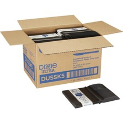 GP Pro Dixie Ultra SmartStock Series-T Knife Refill - Knife - Breakroom - Black - 960 / Carton