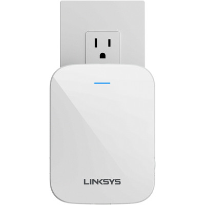Linksys Dual Band IEEE 802.11 a/b/g/n/ac/ax 1.80 Gbit/s Wireless Range Extender - 2.40 GHz, 5 GHz - MIMO Technology - 1 x Network (RJ-45) - Gigabit Ethernet - Wall Mountable