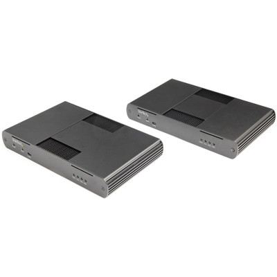 StarTech.com USB Extender - 2 x Network (RJ-45) - 2 x USB - 330 ft Extended Range - Aluminum - Black
