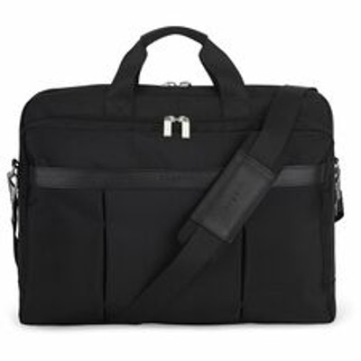 bugatti Gregory Carrying Case (Briefcase) for 17" to 17.3" Notebook - Black - Damage Resistant, Tangle Resistant Shoulder Strap - Ballistic Nylon Body - Trolley Strap, Handle, Shoulder Strap - 13" Height x 8" Width x 18" Depth - 1 Each