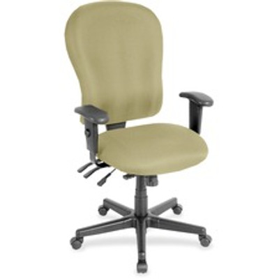 Eurotech 4x4 XL FM4080 High Back Executive Chair - Cocoa Seat Color - Fabric Seat Material - Cocoa Back Color - Fabric Back Material - 5-star Base - 1 Each