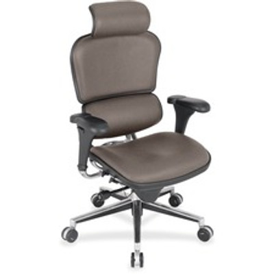 Eurotech Ergohuman Leather Executive Chair - Zenith Seat Color - Perfection Fabric Seat Material - Zenith Back Color - Perfection Fabric Back Material - 5-star Base - 1 Each