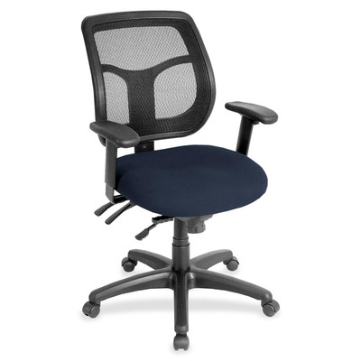 Eurotech Apollo MFT9450 Task Chair - Cadet Seat Color - Fabric Seat Material - 5-star Base - Forte Cadet - 1 Each