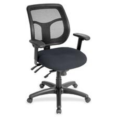 Eurotech Apollo Task Chair - Azurean Seat Color - Fabric Seat Material - 5-star Base - 1 Each