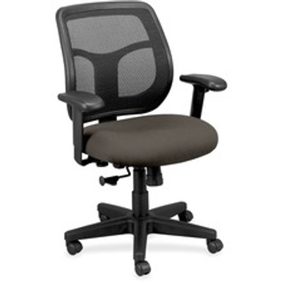 Eurotech Apollo MT9400 Mesh Task Chair - Carbon Seat Color - Fabric Seat Material - 5-star Base - 1 Each